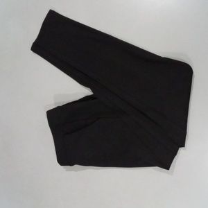 Myoursa black stretchy womens fitted pants